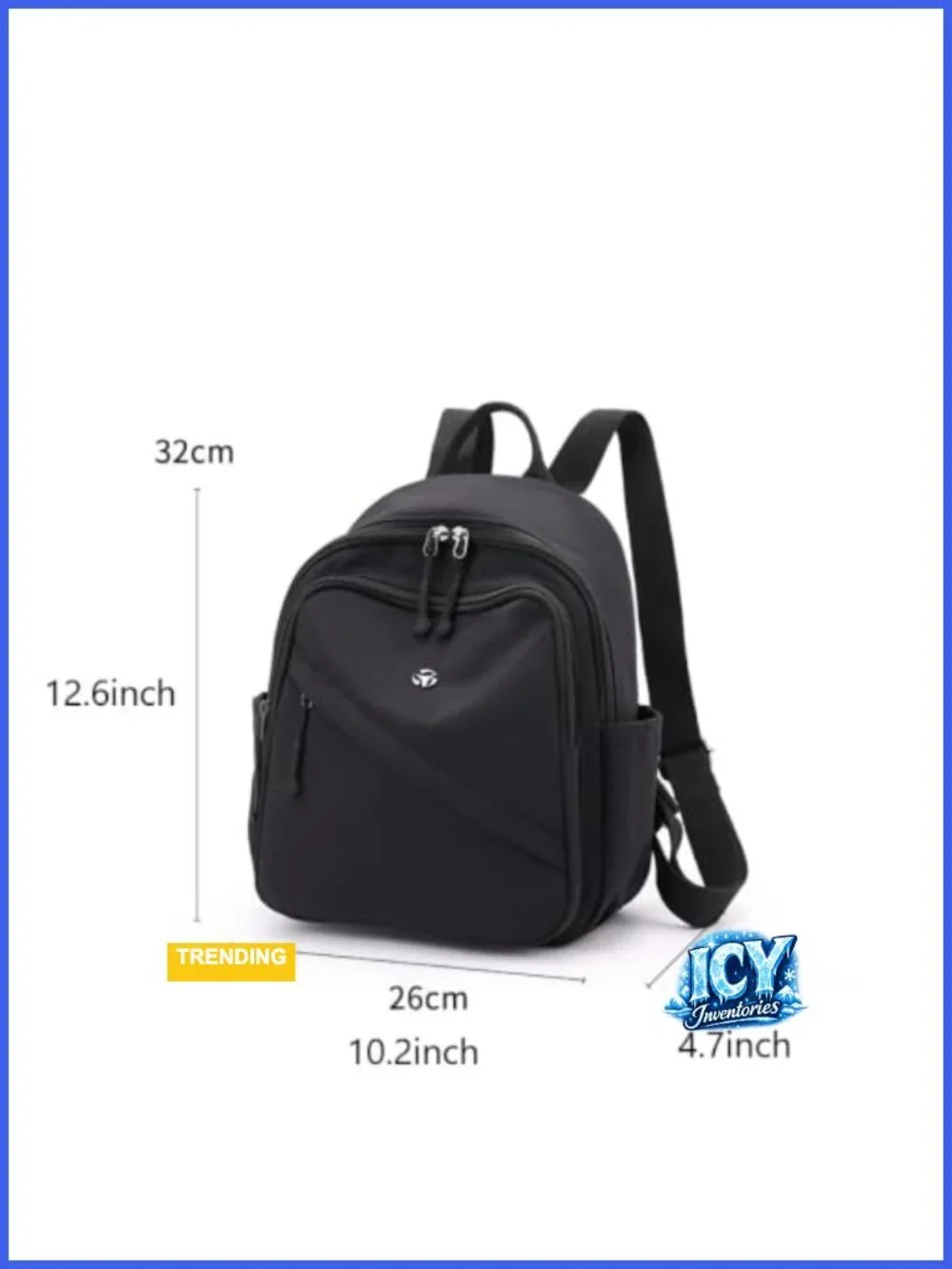 Mini Backpack Purse for Women Lightweight Nylon Anti-theft Travel Daypack
